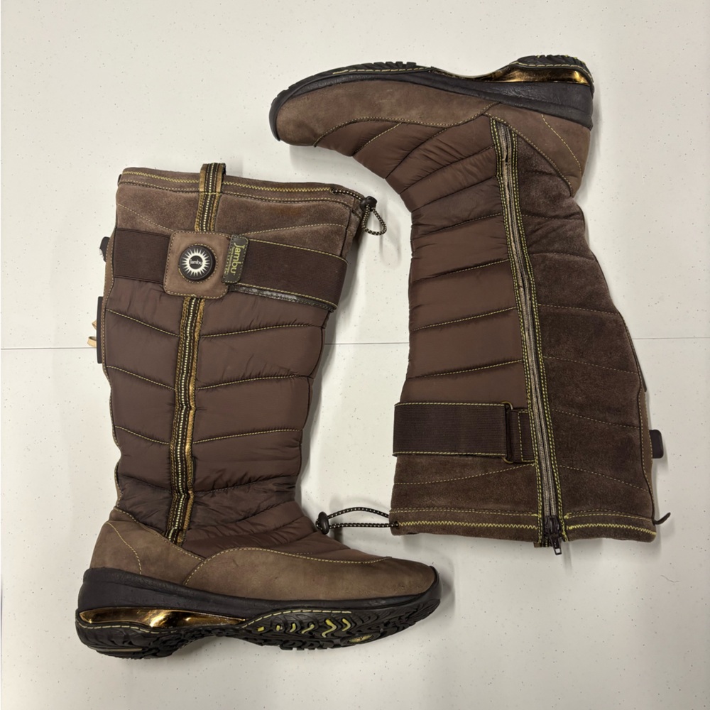 Jambu Volt Women’s Brown Suede Boots Size 10M